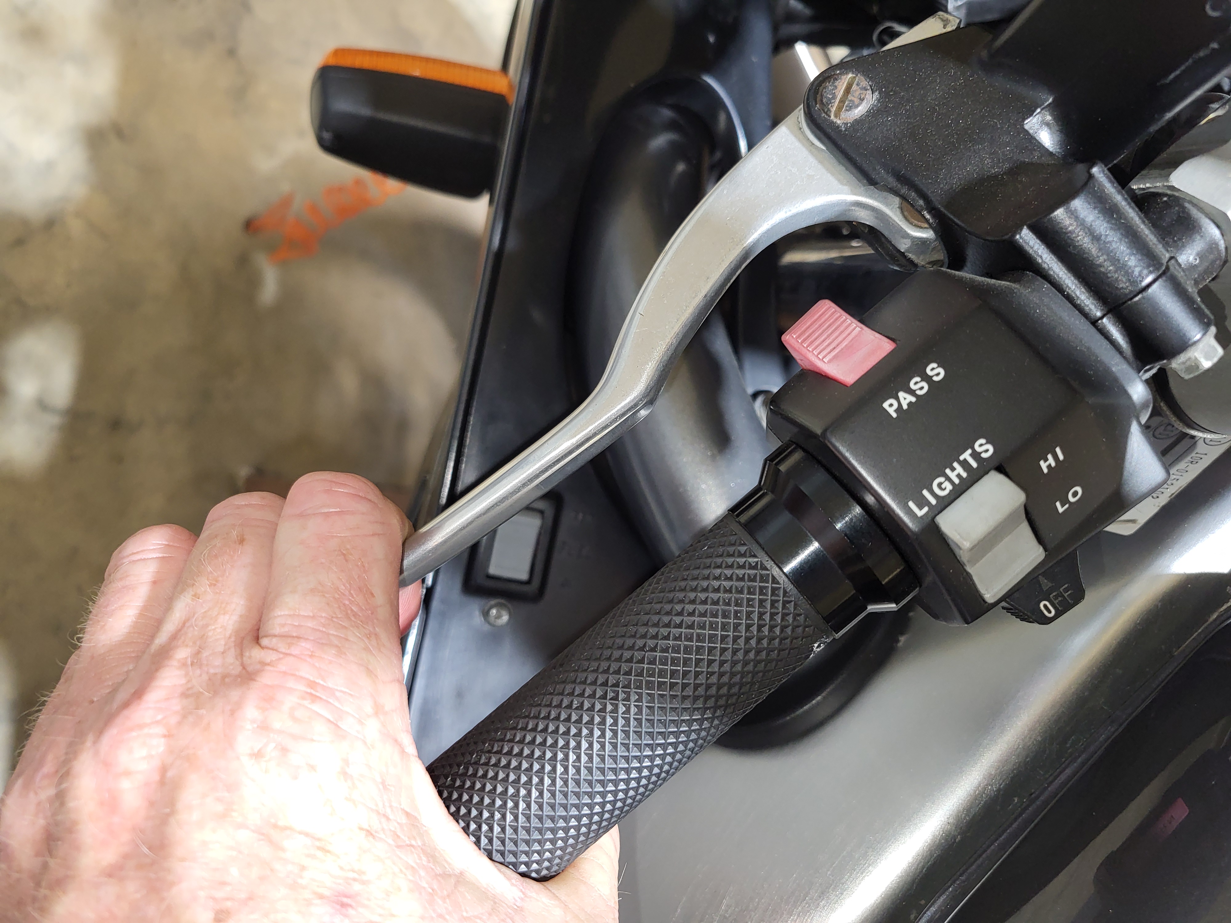 max clutch lever travel after installing EBC clutch kit